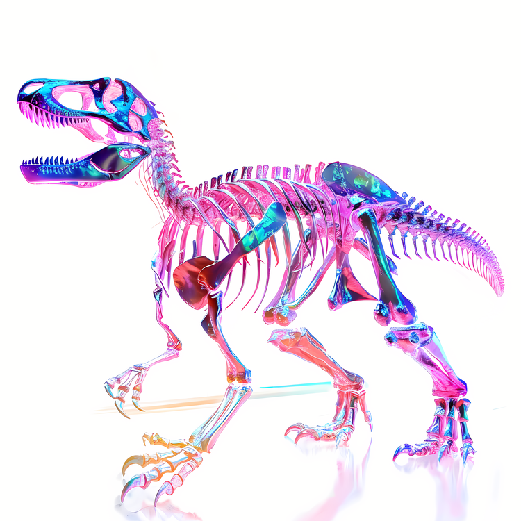 Hologram,Skeleton,Dinosaur