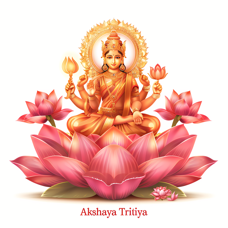 Akshaya Tritiya,Lotus,Goddess