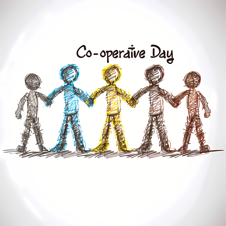 International Day Of Cooperatives,Human,Drawing
