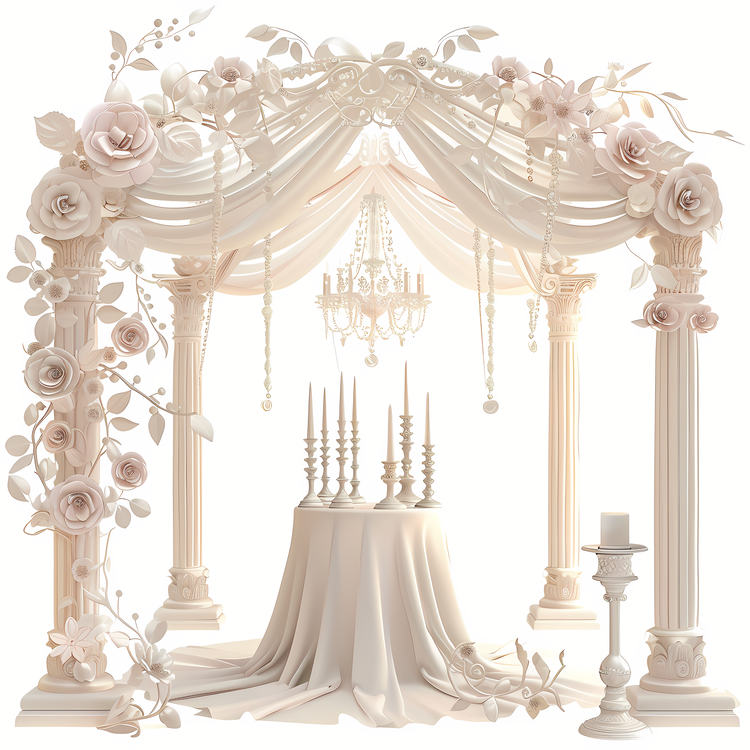Wedding Decoration,Arch,Candle