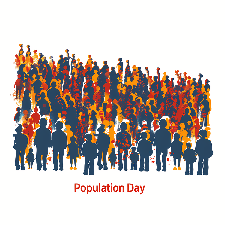 World Population Day,Silhouette,People