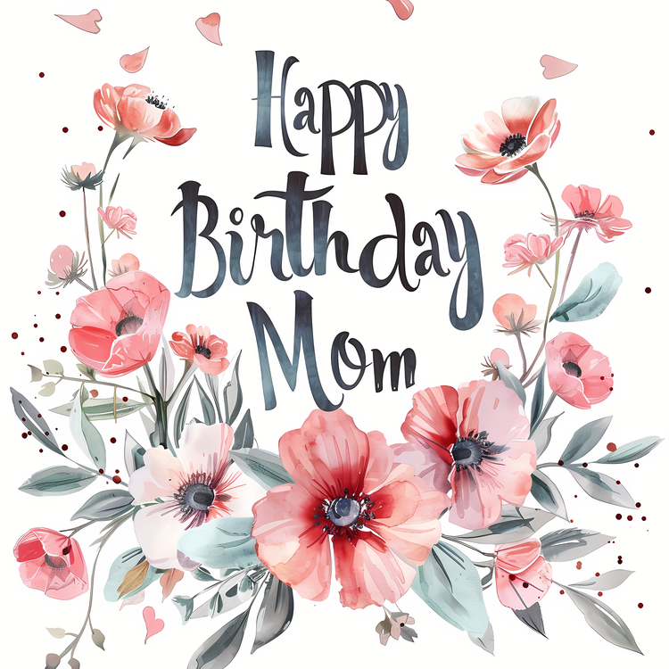 Happy Birthday Mom,Birthday,Flowers