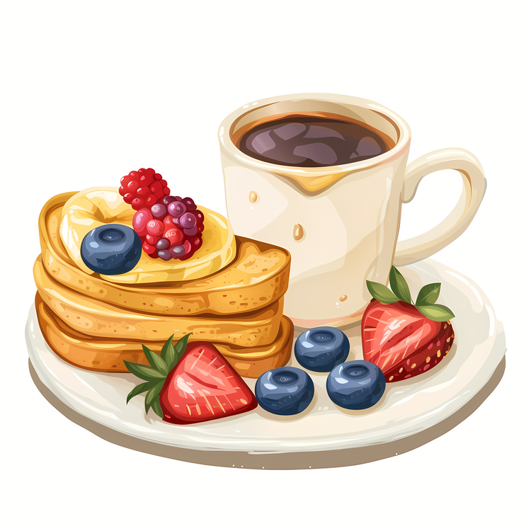 Breakfast,Food,Cup Of Coffee