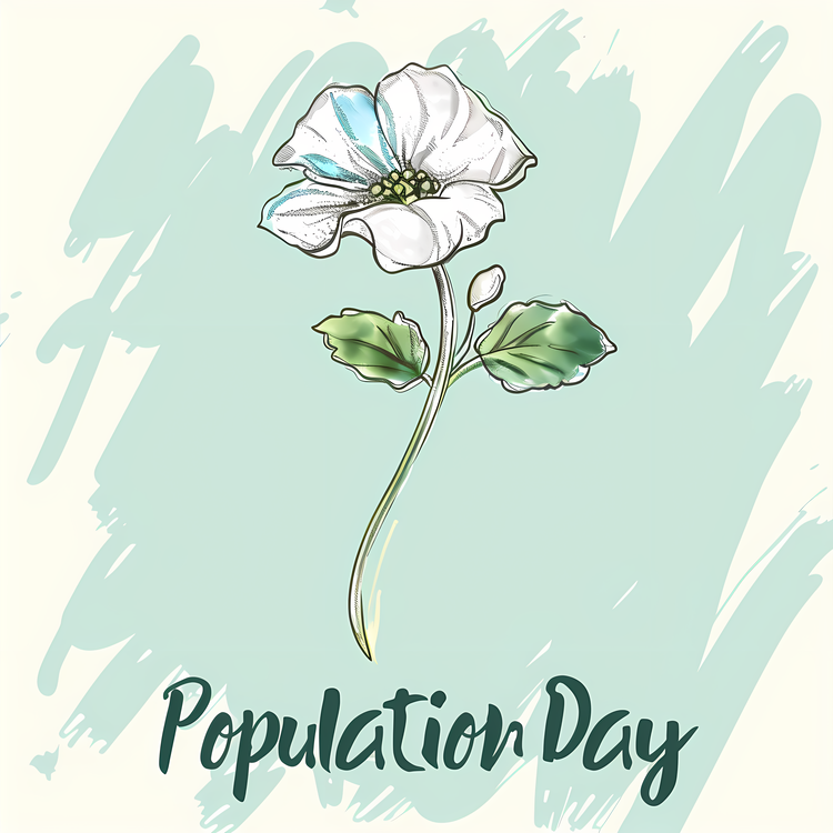 World Population Day,Flower,Green