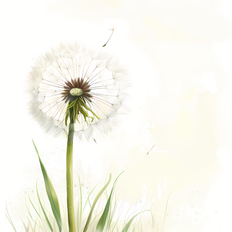 Dandelion,Flower,White