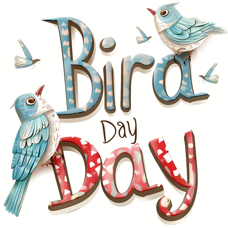 Bird Day,1bird,2feathers