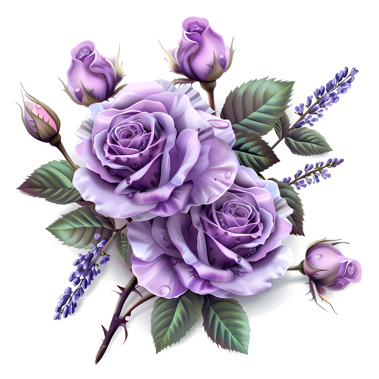 Roses Garden,Rose,Purple
