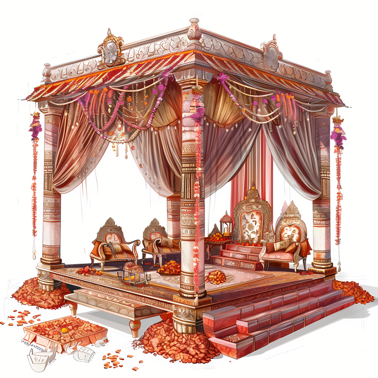 Hindu Wedding,Decorations,Archway