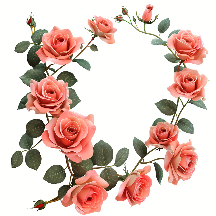 Roses Garden,Pink Roses,Flower Arrangement