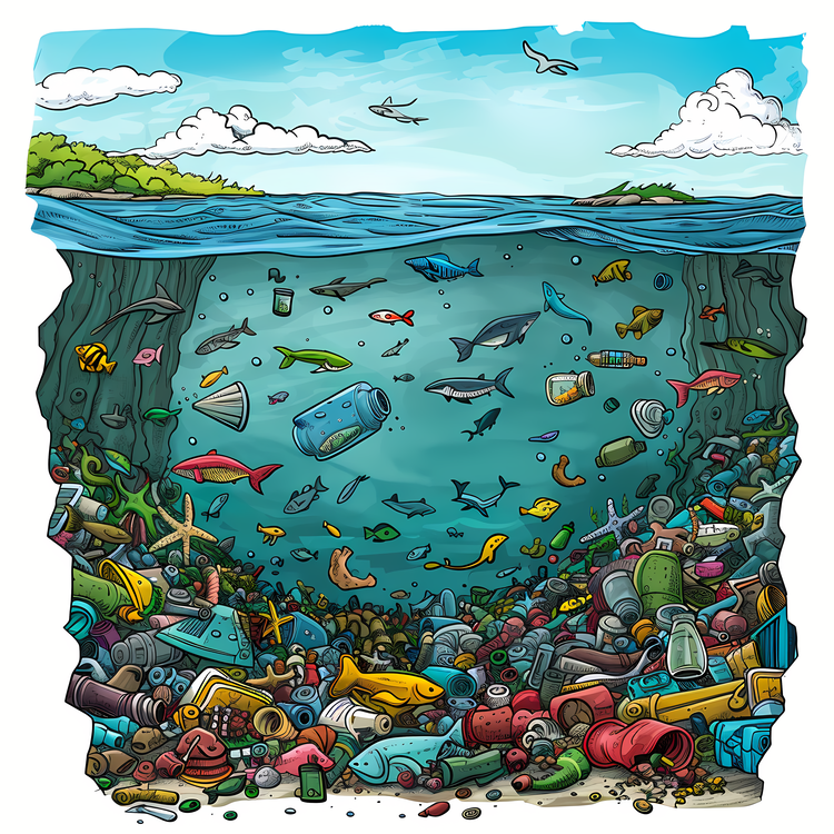 Ocean Plastics Pollution,Pollution,Trash