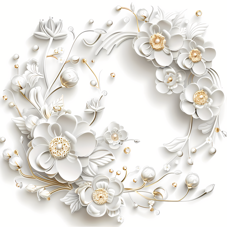 Wedding Decoration,Flowers,White