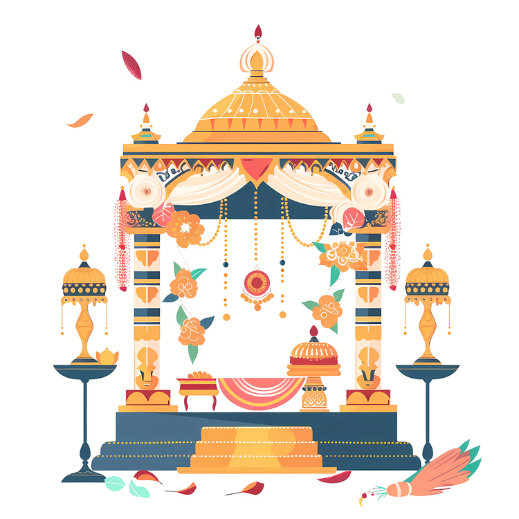 Hindu Wedding,Decorations,Indian Wedding Arch