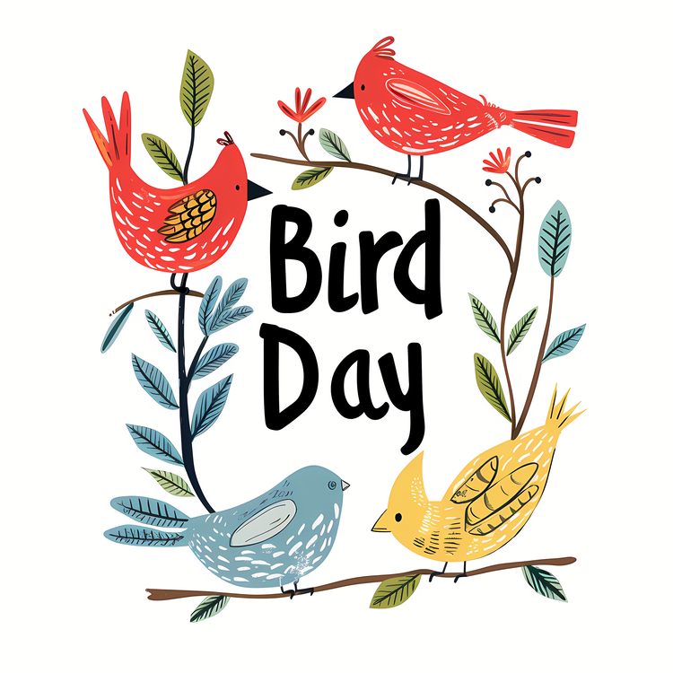 Bird Day,Birds,Wreath