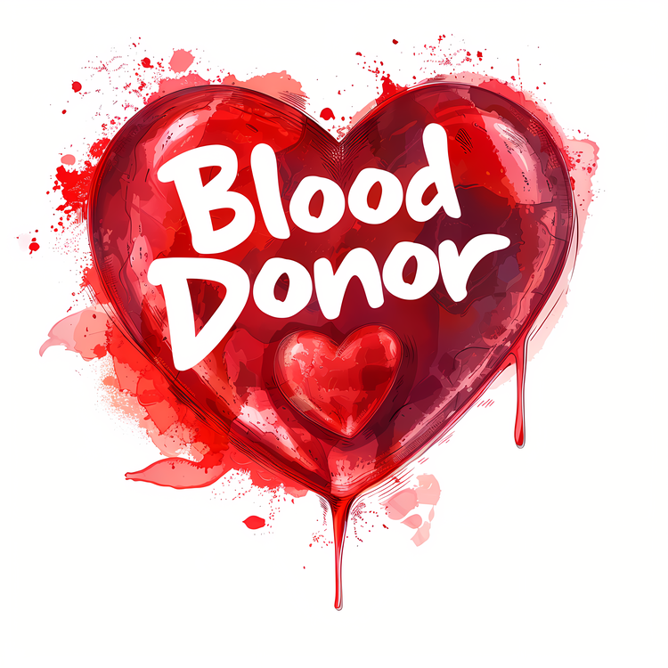 World Blood Donor Day,Blood Donor,Red Heart