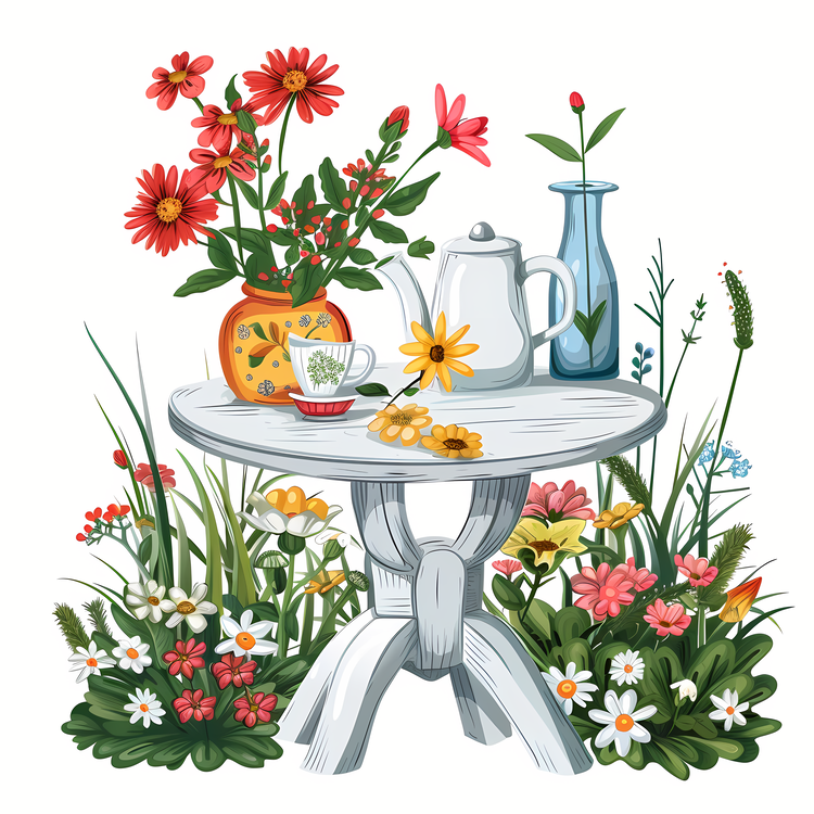 Garden Table,Outdoor,Garden