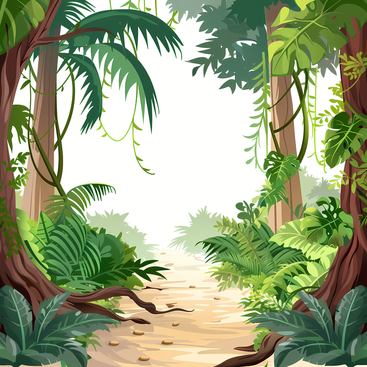 Jungle Background,Jungle,Path