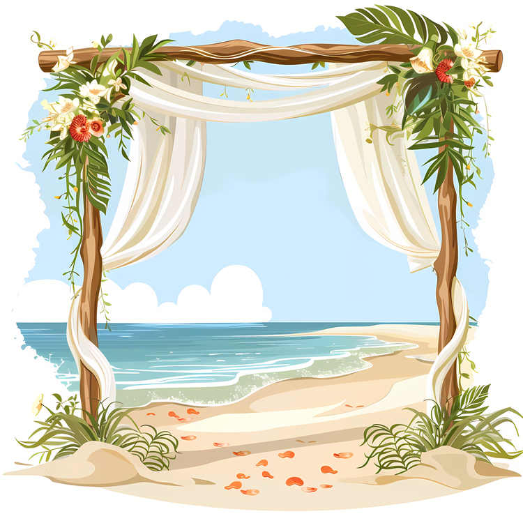 Beach Wedding,Beach,Wedding