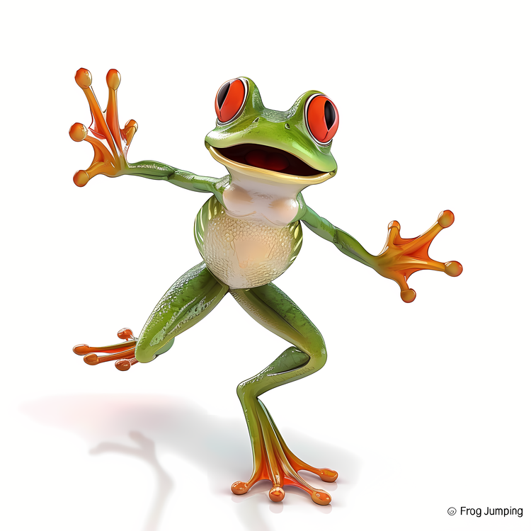 Frog Jumping,Animal,Frog