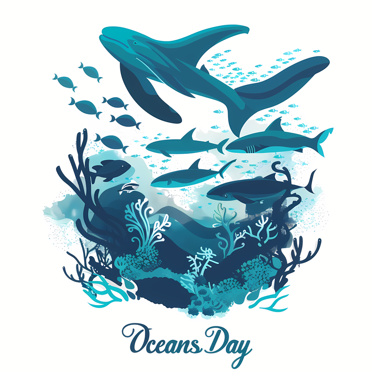 World Oceans Day,Oceanic,Marine Life