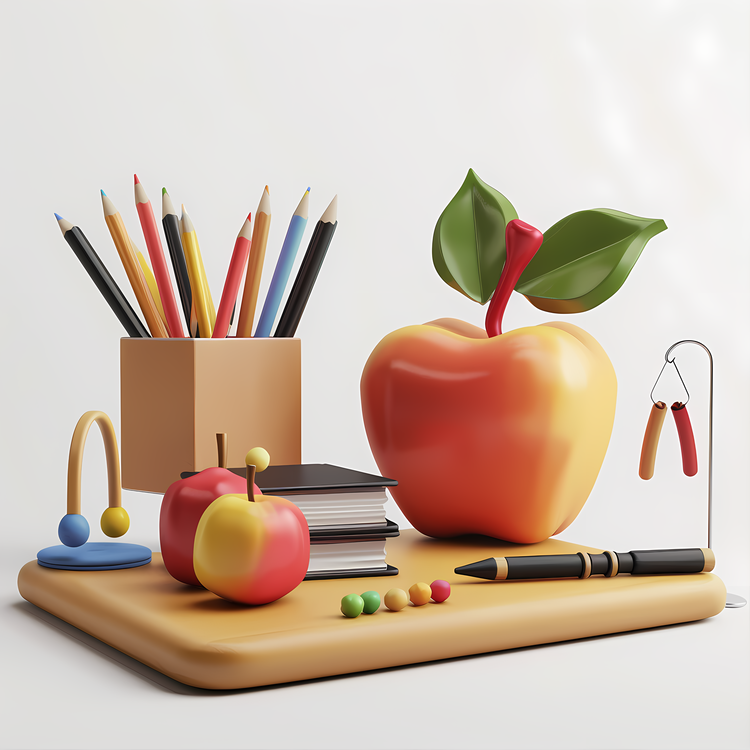 Teacher Appreciation Day,School Supplies,Apple