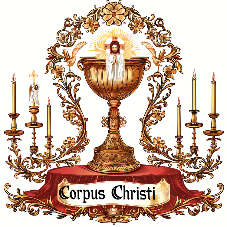 Corpus Christi,Crown,Cup