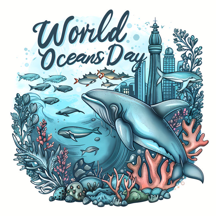 World Oceans Day,Ocean Animals,Whales