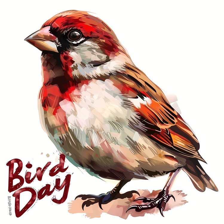 Bird Day,Bird,Drawing