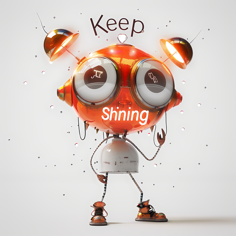 Keep Shining,Robot,Face