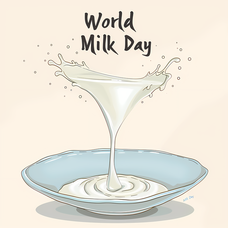 World Milk Day,Hand Drawing,Milk