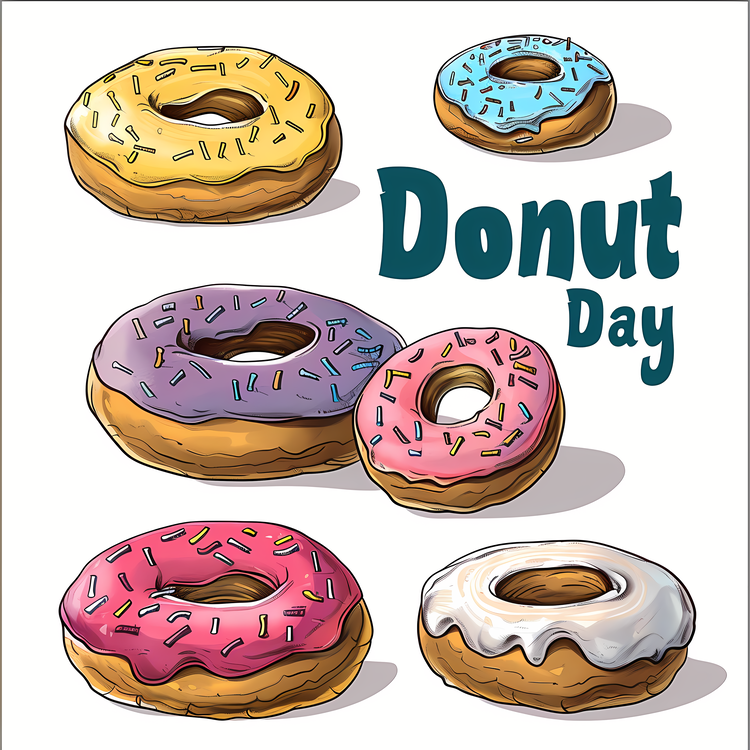 National Donut Day,Doughnuts,Sprinkles