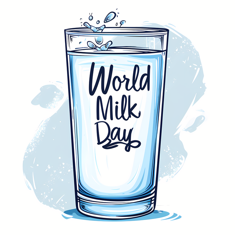 World Milk Day,Glass,Water