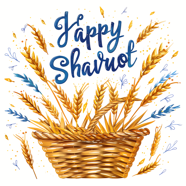 Happy Shavuot,Basket,Hands