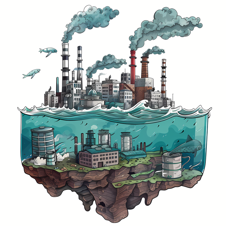 Water Pollution,Industrial,Pollution