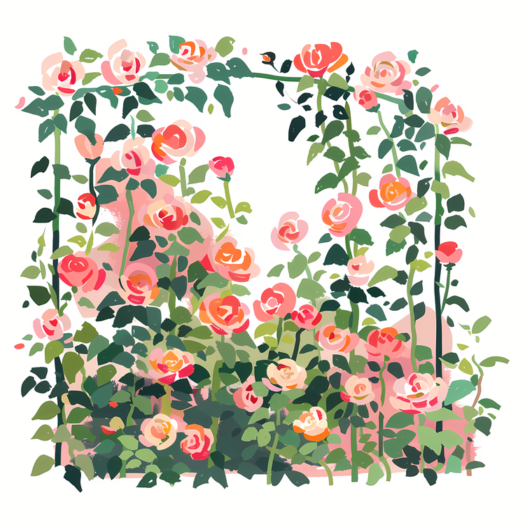 Roses Garden,Garden,Flower Garden