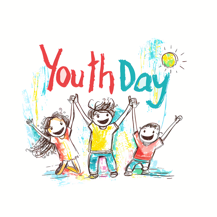 International Youth Day,Drawing,Children