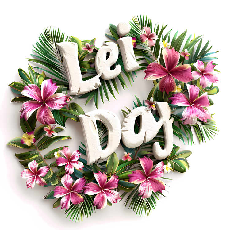 Lei Day,Lei Wreath,Flower Wreath