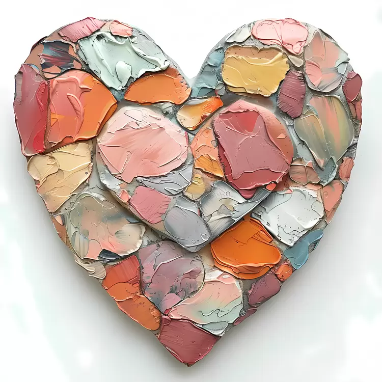Colorful Abstract Heart