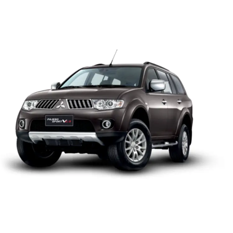 Brown Mitsubishi SUV Car