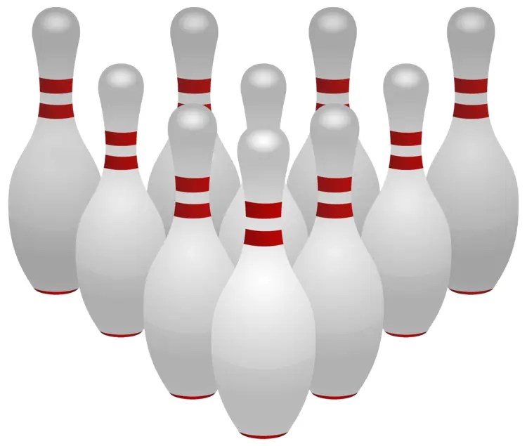 Set of Bowling Pins