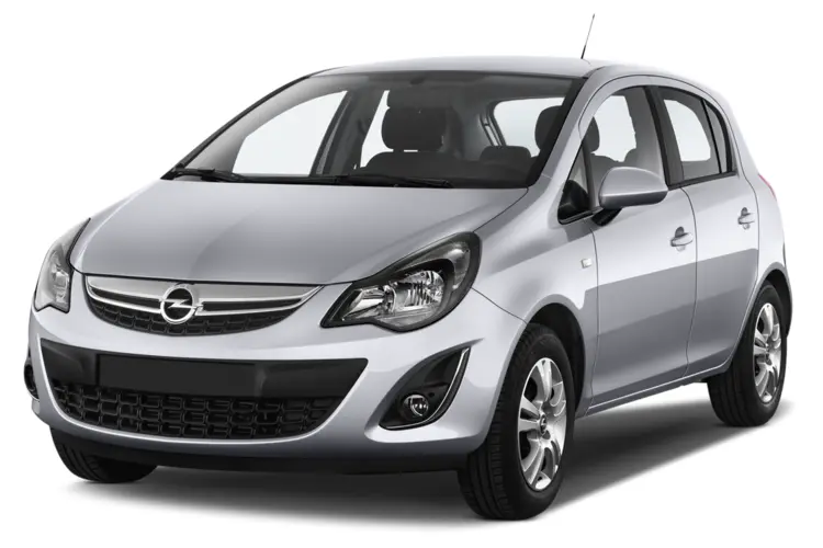 Silver Hatchback Front View