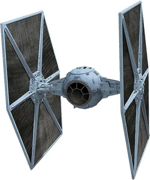 TIE Fighter Spaceship in Battle Mode