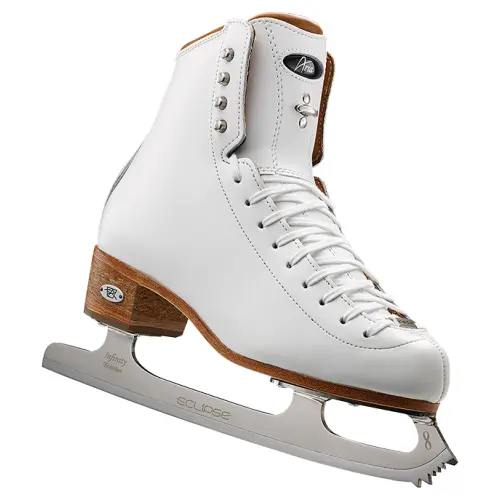 Elegant White Ice Skate for Skating
