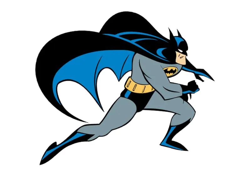 Batman Running in Action