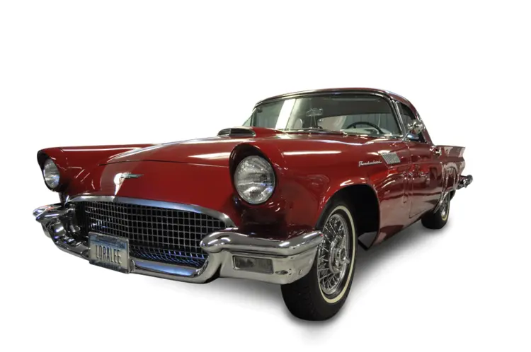 Vintage Red Thunderbird Classic Car