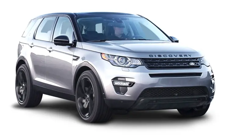Rugged Gray Land Rover SUV