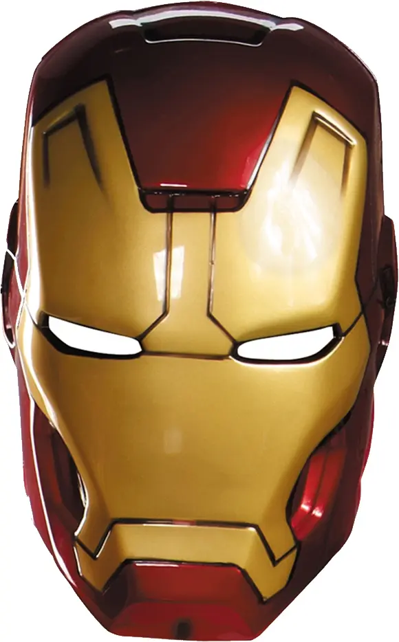 Iron Man Mask in Red and Gold