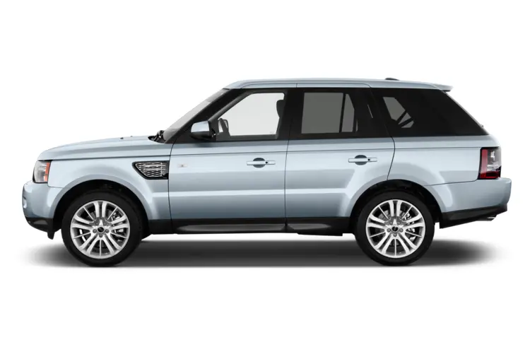 Side View of Silver Land Rover Range Rover