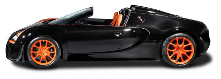 Sleek Black Convertible