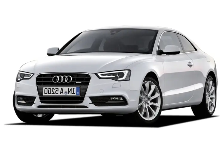 Luxury White Sedan Car