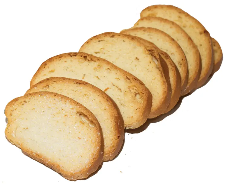 Brown Rusk Slices